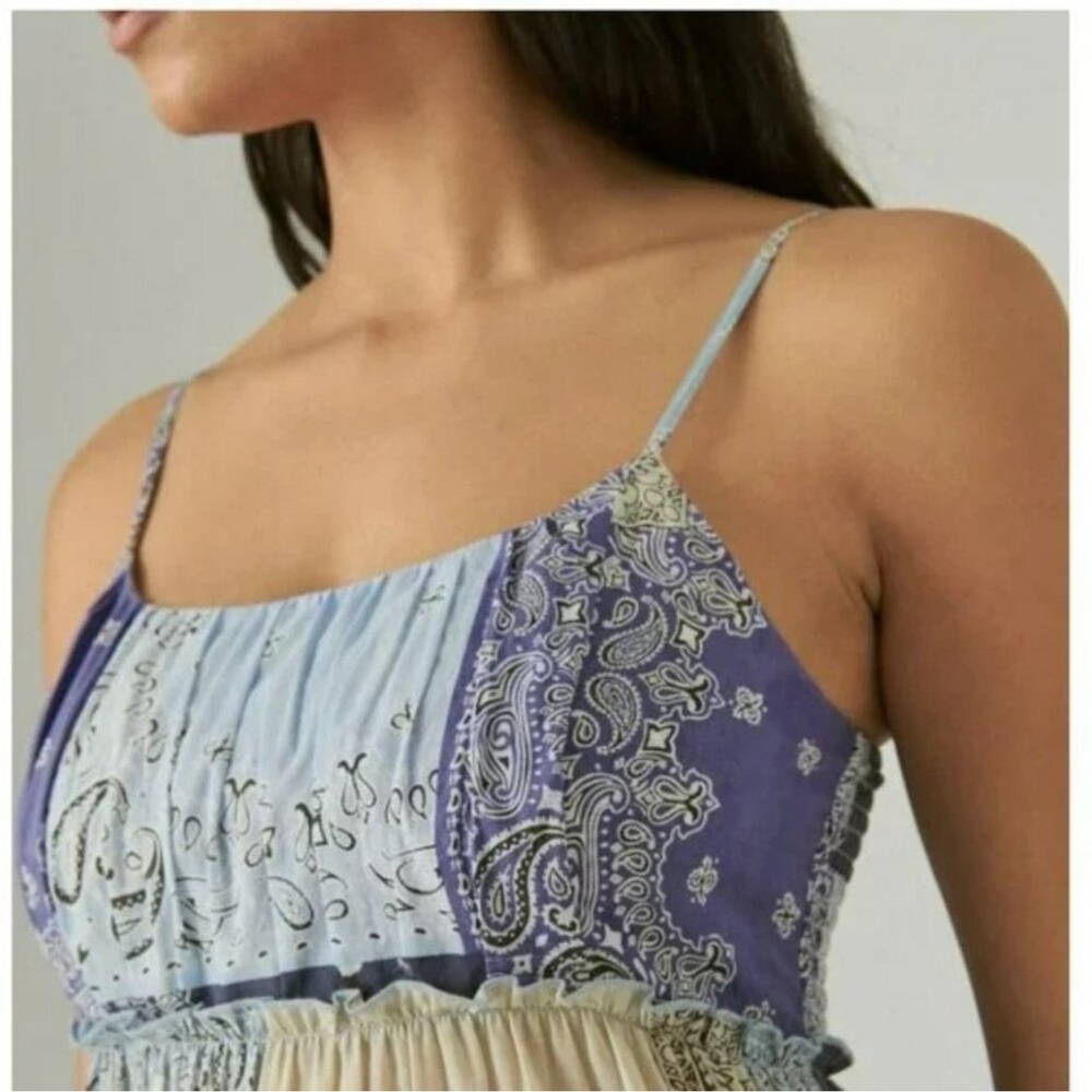 Lucky brand tiered mini dress